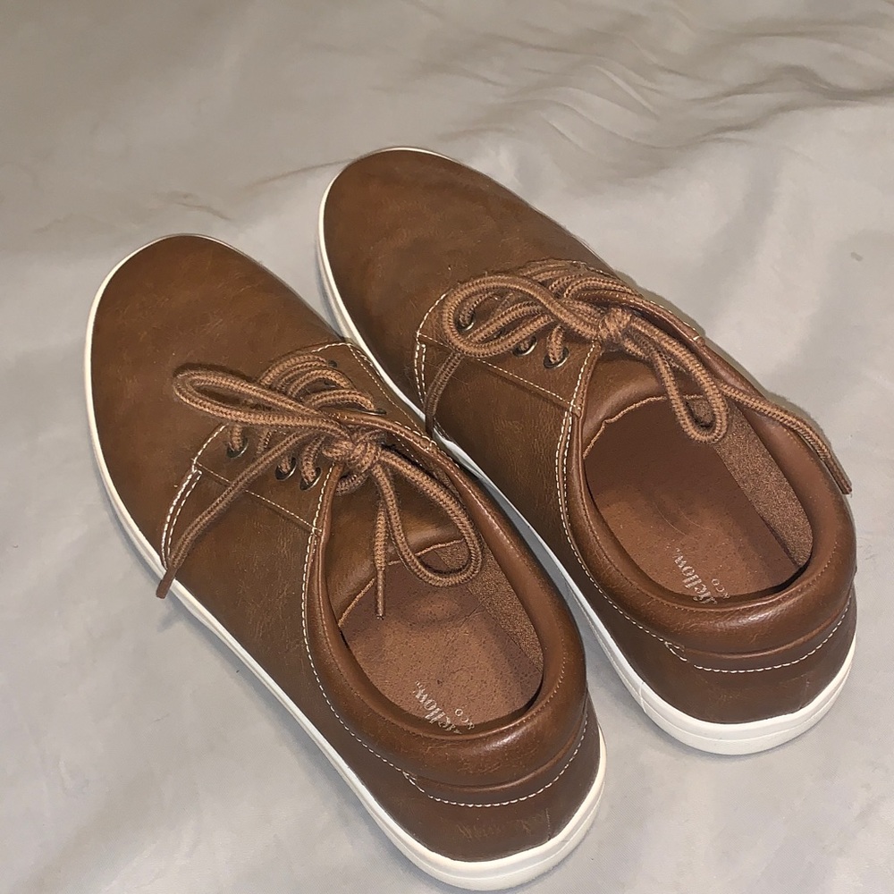 Goodfellow & Co Brown Sneakers with White Soles
